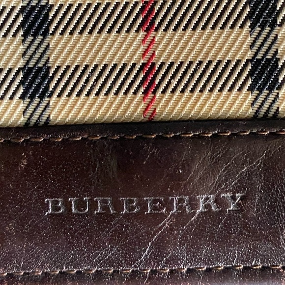 BURBERRY NOVA CHECK LEATHER classic print case WALLET 2385 - Picture 7 of 10